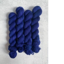 Deepest royal blue semi-solid yarn